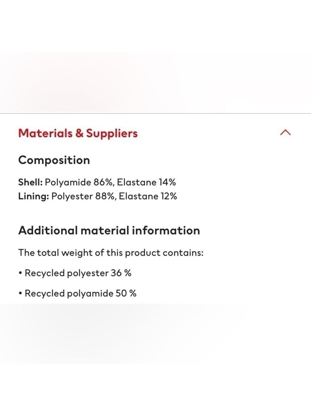H&M Asymmetric Padded Bikini Top - Picture 7 of 9